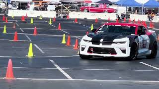 2018 Camaro at the Pleasanton Goodguys CPP Autocross [upl. by Nosreg]