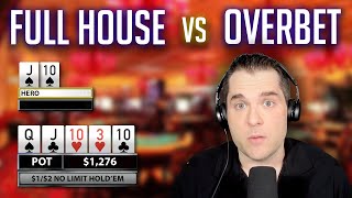 Should I RAISE or CALL When Facing An OVERBET [upl. by Petrie]