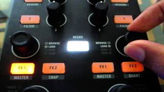 TRAKTOR KONTROL X1 TURNED TO A MIXER [upl. by Pine]