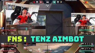 FNS reacts to SEN TENZ DESTROYING GENG  SEN VS GENG  Valorant [upl. by Tabbie964]