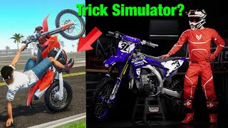 THIS NEW DIRTBIKE GAME LETS YOU DO ANY TRICKS MTR new bikelife game🔥 [upl. by Suivatra]