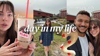 DAY IN MY LIFE VLOG  anniversary recap cleaning amp reviewing Swedish candy [upl. by Eleni]