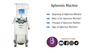 Apheresis Machine  Biomedical Engineers TV [upl. by Nerad]