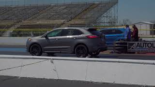 Ford Edge ST VS Highly Modified Ford Edge ST 14 Mile Drag Race Byron Dragway 042124 [upl. by Smiga]