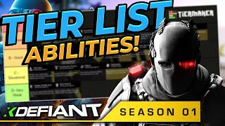 XDefiant Abilities Tier List Season 1 [upl. by Eciened]