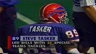 Steve Tasker Huge Hit September 6 1992 [upl. by Dukey326]