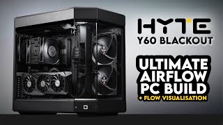 Air Cooled HYTE Y60  All Black Gaming PC Build  Noctua NHU12A Chromax Airflow  NZXT Z690 Intel [upl. by Keating]