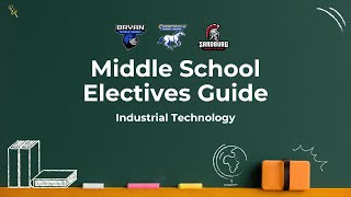 Middle School Electives Guide Industrial Technology [upl. by Onitnas260]