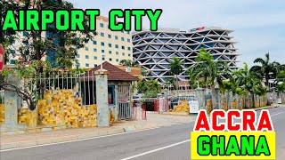 ACCRA AIRPORT CITY 2023 see what has changed Walking Tour GHANA AFRICA [upl. by Ettelimay]