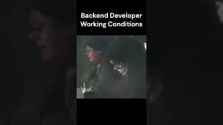 Backend developer working conditions [upl. by Berkie]