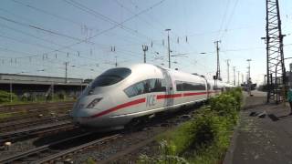 Ein Doppelter ICE 3 fuhr ohne Fahrgäste von Dortmunder HBF nach Köln HBF [upl. by Annayd]