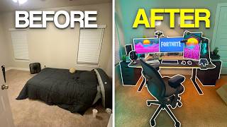 Transforming My EMPTY Room To My Dream Setup Room [upl. by Avaria]