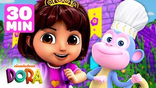 Doras Halloween Costume Party 👸 30 Minutes  Dora amp Friends [upl. by Lightman]