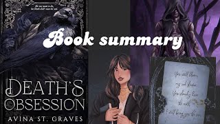 Deaths obsession by Avina st Graves paranormal story dark romance spicy [upl. by Anaela129]