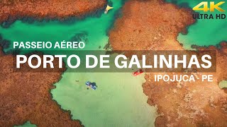 Porto de Galinhas 4k Drone Video [upl. by Ytitsahc]