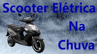 Scooter Elétrica pode andar na chuva [upl. by Erdnaxela403]