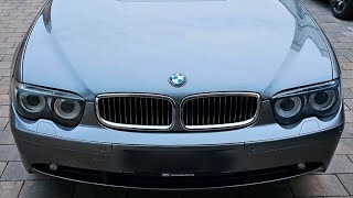 125000 KM Bmw E65 730d  😲😮 review interior exterior start up in detail presentation [upl. by Namara61]