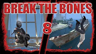 GTA 4  BREAK THE BONES 🏍💨 8  Brutal Motorcycle Crashes [upl. by Navac]