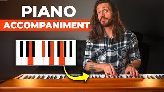 How to play Piano Accompaniment for Pop Songs [upl. by Holna]