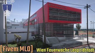 GTA V Fivem MLO Wien Feuerwache Leopoldstadt Fire Department [upl. by Mulry]