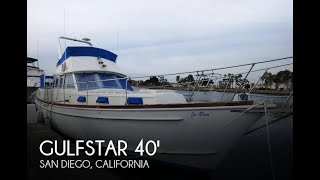 SOLD Used 1975 Gulfstar Trawler Yacht Mark II in San Diego California [upl. by Davenport]