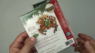 Overview of the Dimensions Cross Stitch Christmas Ornaments 70089121416 [upl. by Island]