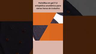 Palmilha em gel PU ortopédica anatômica para várias horas de trabalho [upl. by Camila]