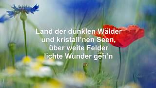 Land der dunklen Wälder Der Montanara Chor mit Text HD [upl. by Mutua946]