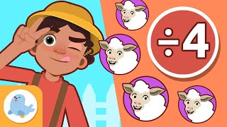 Criterios de DIVISIBILIDAD del número 4 🐑 Matemáticas para niños ➗ [upl. by Nelleh]