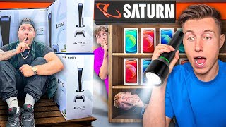 1000€ YOUTUBER Hide and Seek im SATURN Extrem [upl. by Herbie]