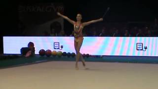 Yana Kudryavtseva Clubs Euskalgym 2014 [upl. by Mori365]