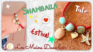 TUTO Bijou DIY Comment faire un SHAMBALLA bracelet de Chrysoprase [upl. by Rustin935]