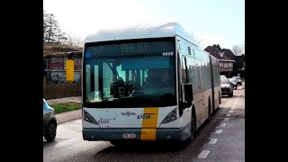 Vanhool NewAG300  4609  ZF Sound  Lijn 57 Dendermonde  Aalst De Lijn Vlaanderen  Brttrainz 24 [upl. by Endys426]