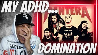 Triggered my ADHD PANTERA  DOMINATION LIVE  REACTION [upl. by Etnovert757]