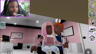 I WENT TO THE WORST RATED HAIR SALON IN BROOKHAVENBrookhaven RP Roblox [upl. by Frisse613]