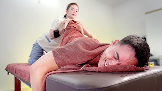 ASMR 🔥 She Provided a Truly Relaxing Intense Full Body Massage Therapy [upl. by Nnaarat]