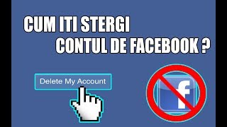 Cum iti stergi contul de Facebook [upl. by Iggam]