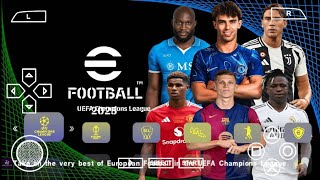 comment télécharger eFootball PES 2025 PPSSPP Download New no texture no savedata en wolof😱 [upl. by Ssitruc845]