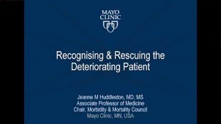 Improving reliability of systems to detect and rescue deteriorating patients Part 1 [upl. by Lynnworth767]