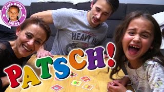 PATSCH MEGA LUSTIGES PARTYSPIEL Noris Spiele  CuteBabyMiley [upl. by Annayehc973]