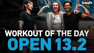 Workout of the Day CrossFit Open 132 [upl. by Kerred189]