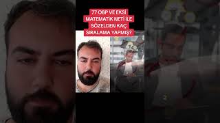 Düşük obp sözelden derece yks [upl. by Madoc]