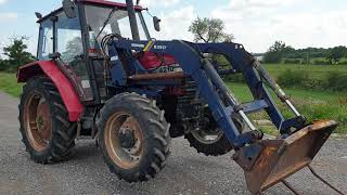 Case 4210 tractor video tour ellwood farm machinery [upl. by Rebeka]