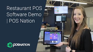 Restaurant POS Software Demo  POS Nation [upl. by Nyrad956]