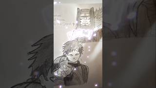 GAARA AND KANKURO DRAWING  youtube shortvideos [upl. by Slaohcin742]