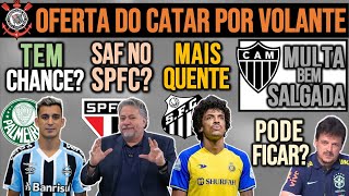 CRISTALDO NO VERDÃO SAF NO SP VENDA NO TIMÃO LUIZ GUSTAVO NO PEIXE MULTA NO GALO DINIZ NA COPA [upl. by Lightfoot]