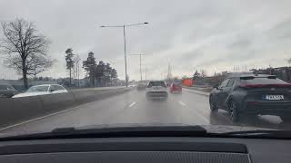 Rainy drive to Botkyrka [upl. by Treblih]