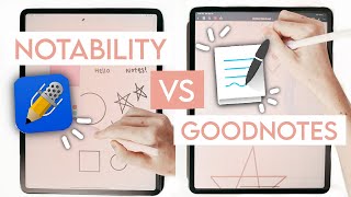 NOTABILITY VS GOODNOTES 5  Best iPad NoteTaking App 2021 [upl. by Beeck]