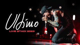 Ultimo  Nuvole in testa  Live Stadi 2023 Lyrics video [upl. by Greenwell374]