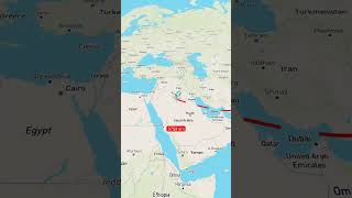 Distance between Kathmandu Nepal to Tel Aviv Palestine moscowregion aviation ukrainerussiaborder [upl. by Adnawot]